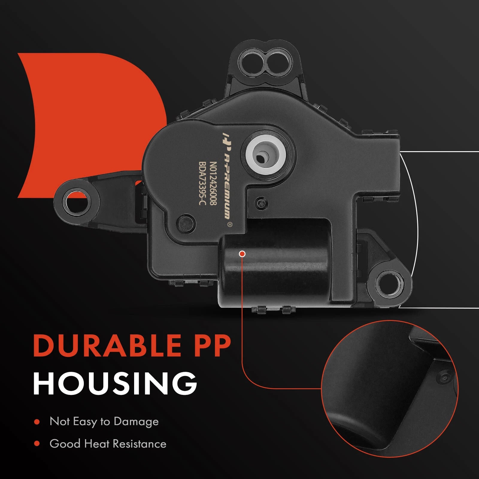 Blend Door Actuator for Hyundai Elantra Sonata Kia Optima (2011–2016)