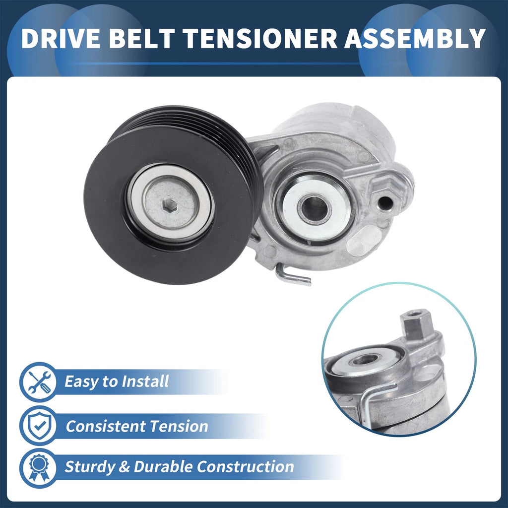 Belt Tensioner for Hyundai Elantra 1.4L L4 (2017–2020) No. 2528103821 Metal