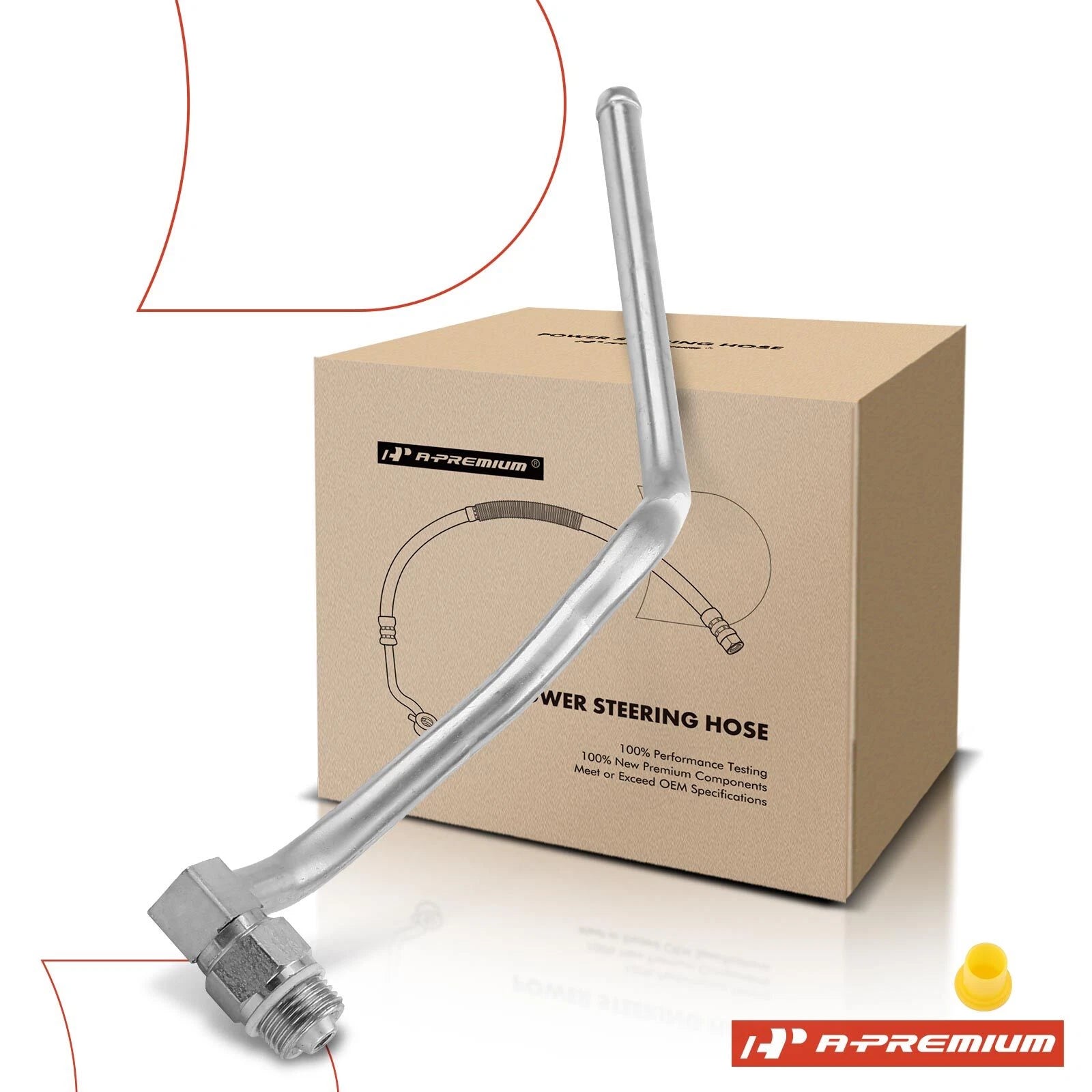 Power Steering Return Line End Fitting for Ford Mustang (1994–1998)
