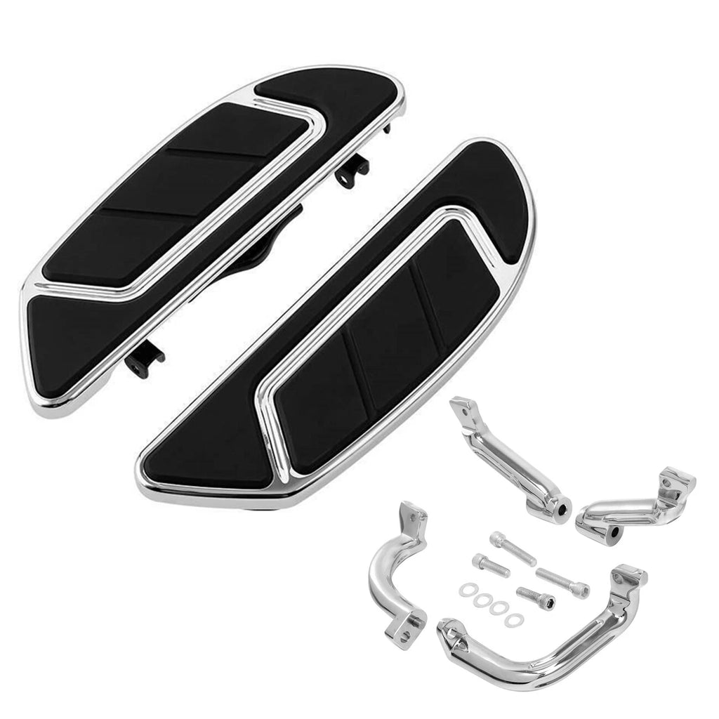 Driver Floorboard Footboard with Mount Bracket for Harley Electra Glide (2014–2024)