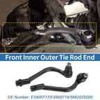 2X Front Outer Tie Rod End Links for Kia Sportage Optima (No. ES800717/ES800718)