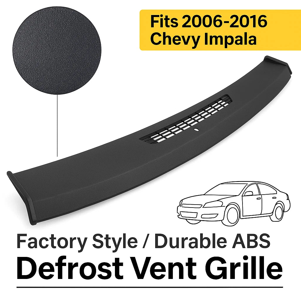 Upper Dash Panel Cover Trim for Chevrolet Impala (2006–2016)