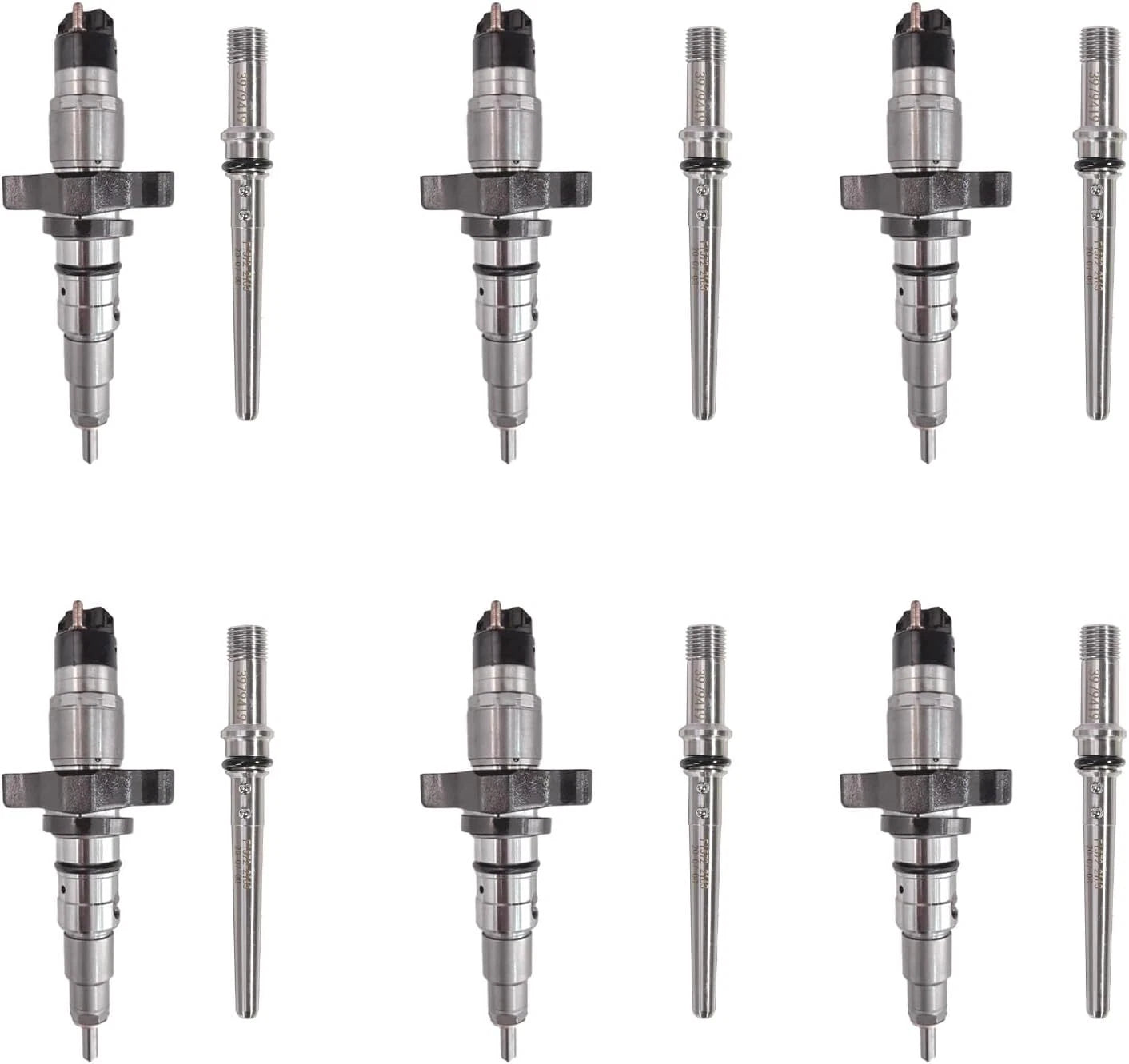 6X Fuel Injectors for Dodge Ram Cummins 5.9L (2004–2009) 0445120238