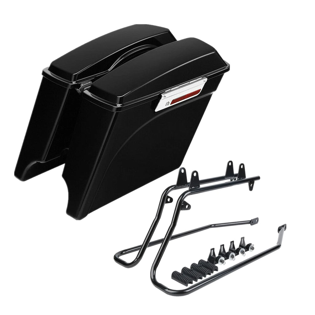 Saddle Bag Conversion Brackets for Harley Softail Fat Boy (1984–2017)