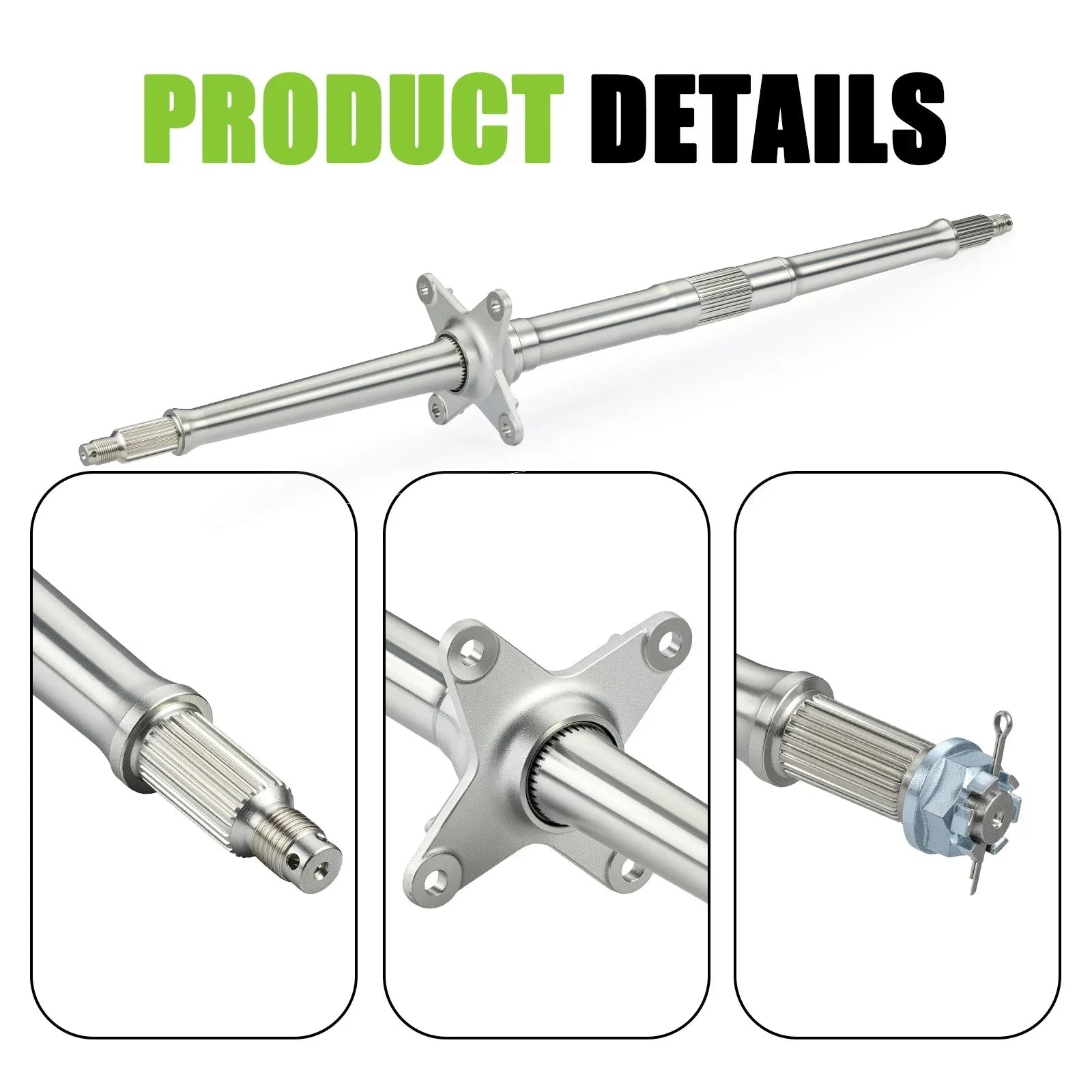 Rear Axle Shaft for Honda Sportrax 400 TRX400 EX/X (1999–2014)