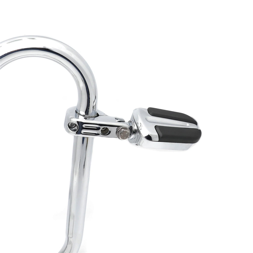 1 P-Clamp Chrome Slipstream Footpeg for Yamaha Road Star Warrior (2002–2009)