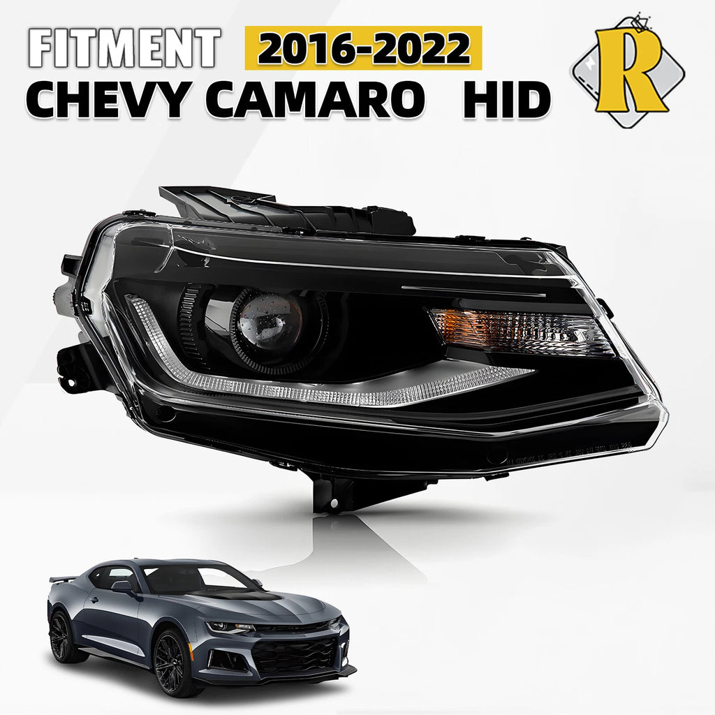 HID/Xenon Headlight for Chevy Camaro (2016–2024) Passenger Side