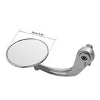 Chrome Bar End Rear-View Mirrors for Harley Sportster S (2021-2025)