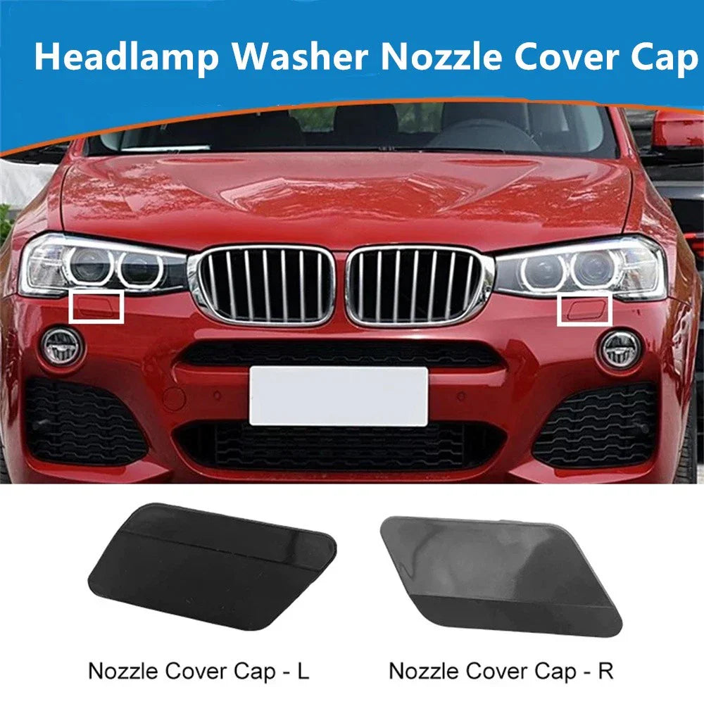 Headlight Washer Nozzle Covers for BMW X3 X4 F25 (2011-2017)