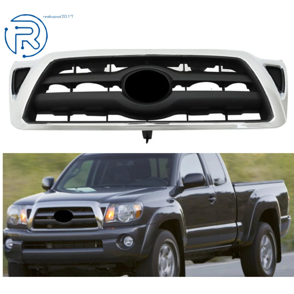 Chrome Front Grille for Toyota Tacoma (2005–2011)
