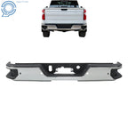 Rear Bumper Assembly for Chevy Silverado Sierra 2500 3500 (2020–2025) Chrome