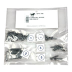 Interior Trim Screw Hardware Kit for 1967 Ford Mustang Convertible (OEM)