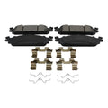Set of 4 Bosch QuietCast Front Ceramic Brake Pads for Ford Explorer Flex Taurus MKS MKT