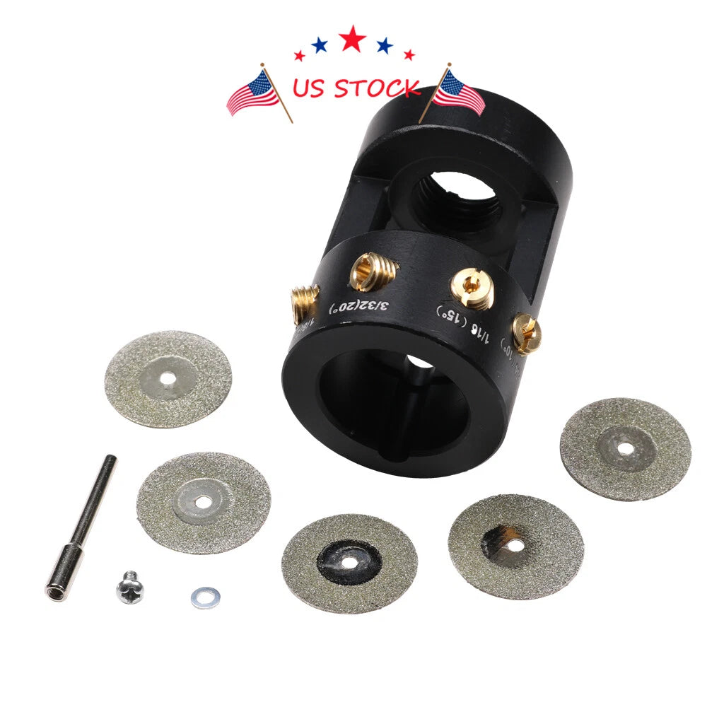 Tungsten Grinder Sharpener Tool Head for TIG Welding (Multi-Angle)