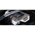 Polished Engine Shroud Cover w/Blue LED&'Mustang' for 2015-17 Ford Mustang GT V8