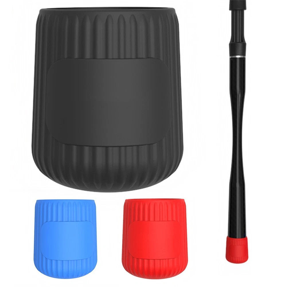 Lightweight Silicone Fishing Rod End Cap with Drainage Holes for Ventilation
