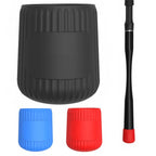 Lightweight Silicone Fishing Rod End Cap with Drainage Holes for Ventilation