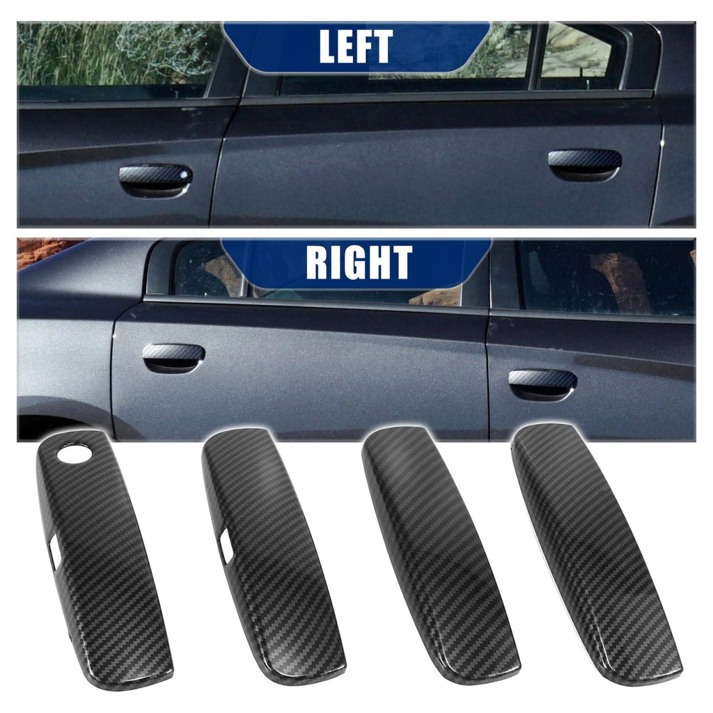 Set of 4 Door Handle Trim Covers for Dodge Charger (2011–2021)