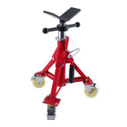 Steel Adjustable V-Head Pipe Jack Stand for 20–37in Range (2010–2019)