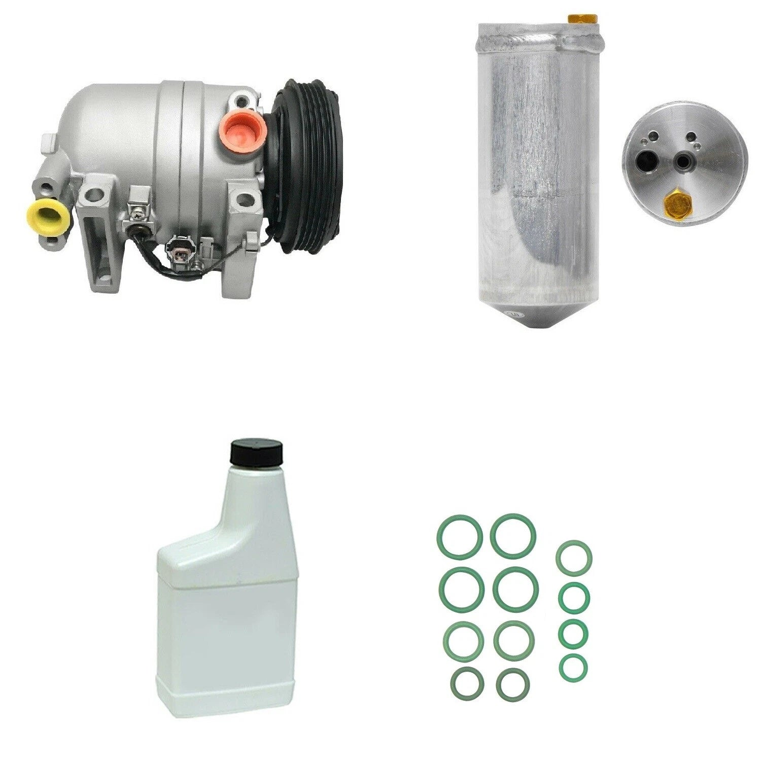A/C Compressor Kit Replacement for Nissan Altima 2.4L (2000-2001)