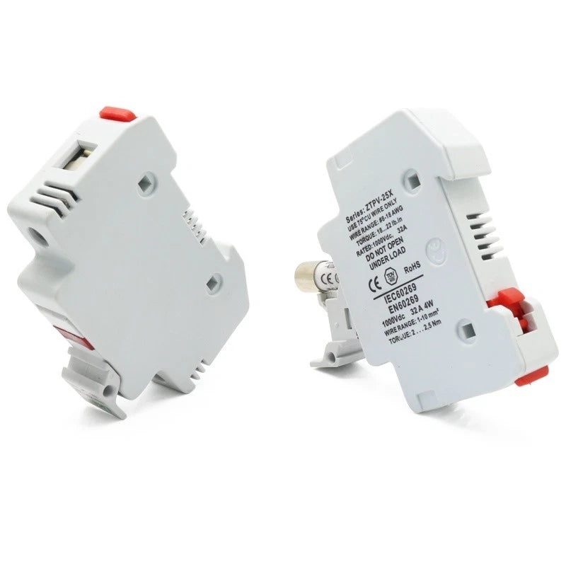 10x38mm 1000V DC Fuse with LED Holder for Solar System Protection