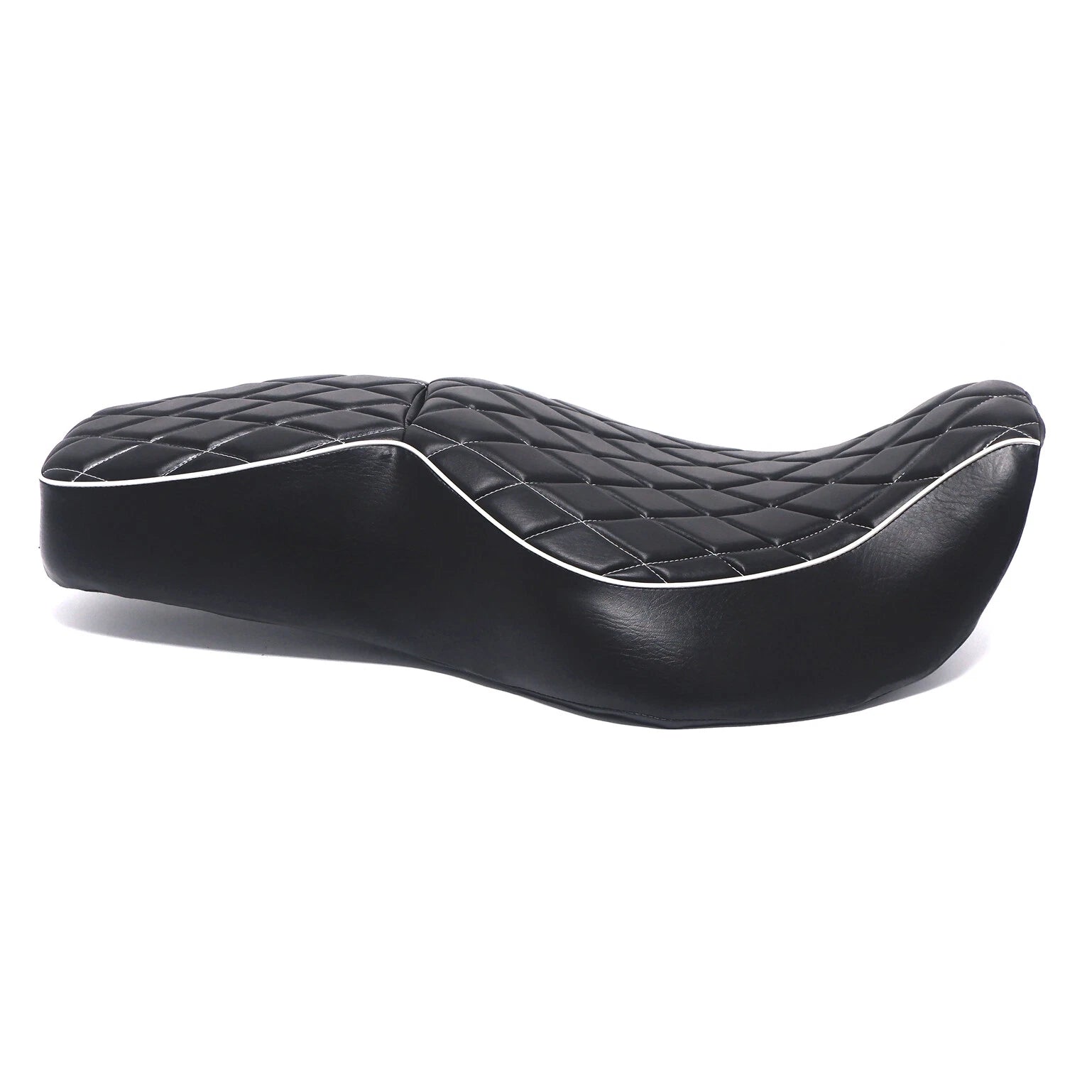 2X Diamond Stitch Seats for Harley Road King (1997–2006)