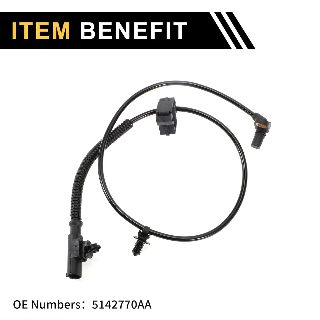 ABS Wheel Speed Sensor No. 5142770AA for Dodge Dakota (2005–2010) & Ram Dakota (2011)