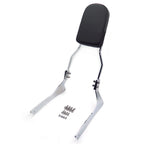 Chrome Flame Backrest Sissy Bar Pad for Suzuki Boulevard C90/VL1500 (2001–2009)