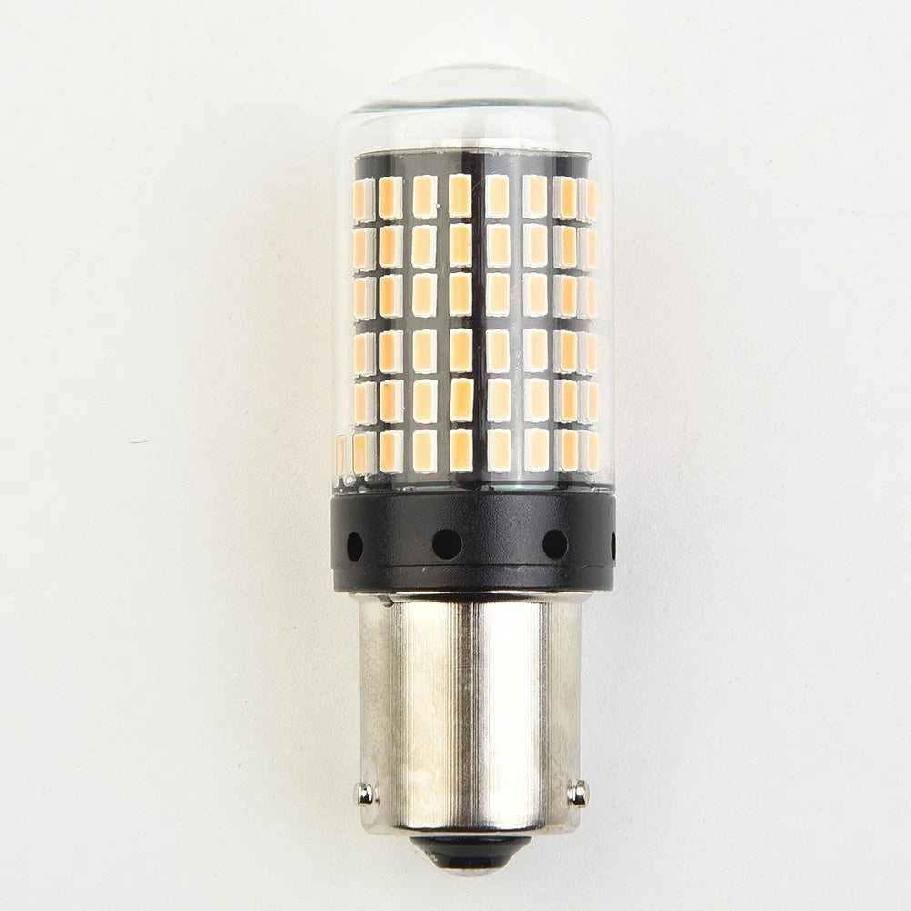 Set of 2 BAU15S 7507 PY21W 5009 Canbus No-Error LED Bulbs for Turn Signal