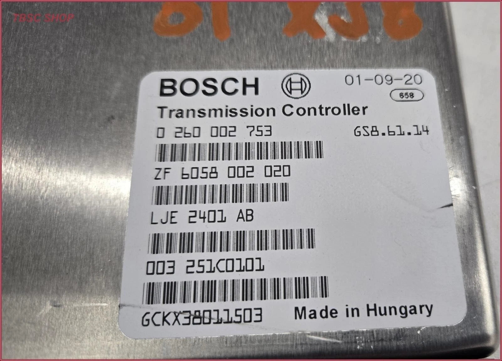 BOSCH Transmission Controller TCU TCM for Jaguar XJ8 (2000–2003) LJE2401AB