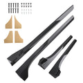 2X ABS Side Skirt Body Kit for Tesla Model 3 (2017–2023) Black Extension Panel