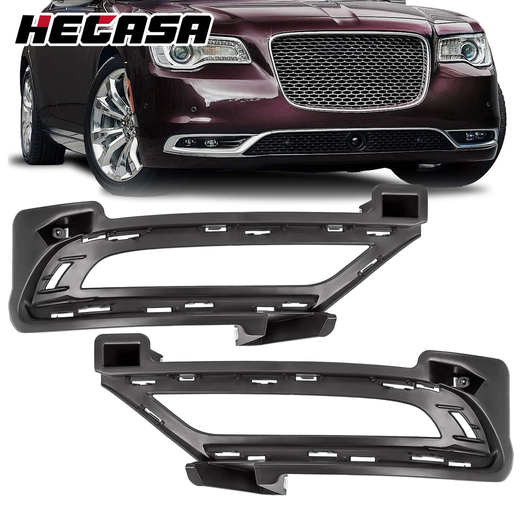 Fog Light Covers Bezels Trim for Chrysler 300 (2015–2024) LH RH