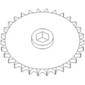 Chain AN102027 for John Deere 493 494 692 693 694 892 893 894 (Fits Models)