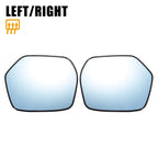 Pair Blue Heated Mirror Glass for Honda CR-V (2007–2011)