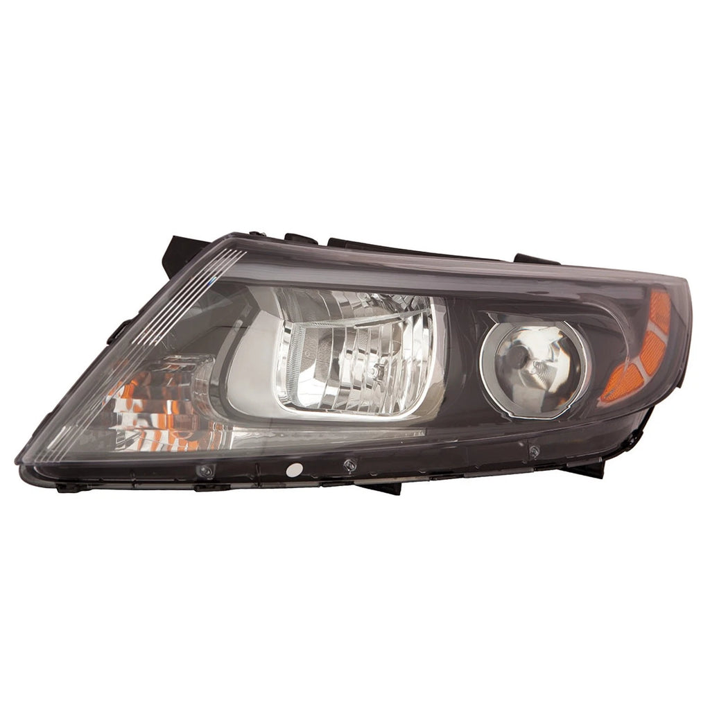 Driver Side Halogen Headlight Assembly Replacement w/o LED for Toyota (2010–2020)