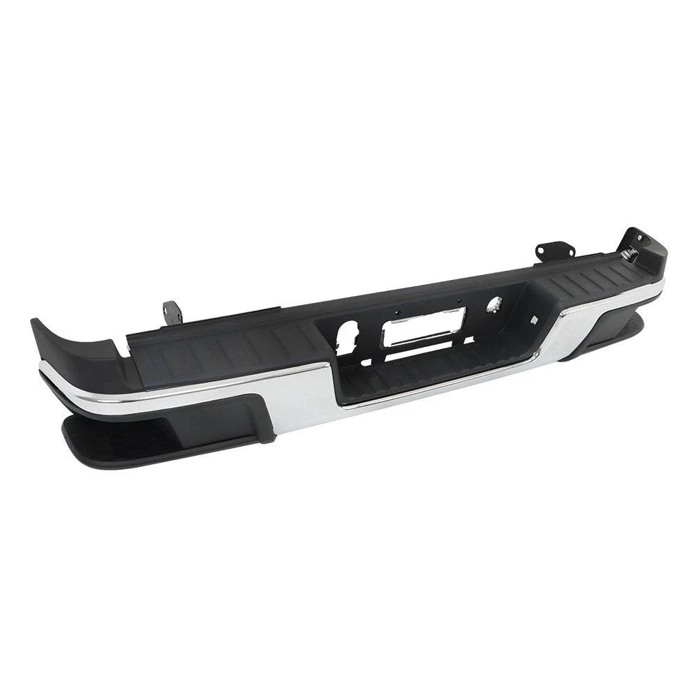 Chrome Rear Step Bumper for Chevy Colorado GMC Canyon (2015–2022)