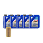 Oil Change Kit with 5L Liqui Moly Leichtlauf 5W-40 for Audi L4 2.0L