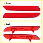 Set of 2 Rear Bumper Reflector Lights for Honda CR-V (2010–2011)