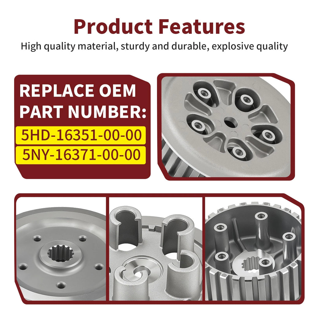 Clutch Pressure Plate Inner Hub Boss for Yamaha (5HD-16351-00-00, 5NY-16371-00-00)