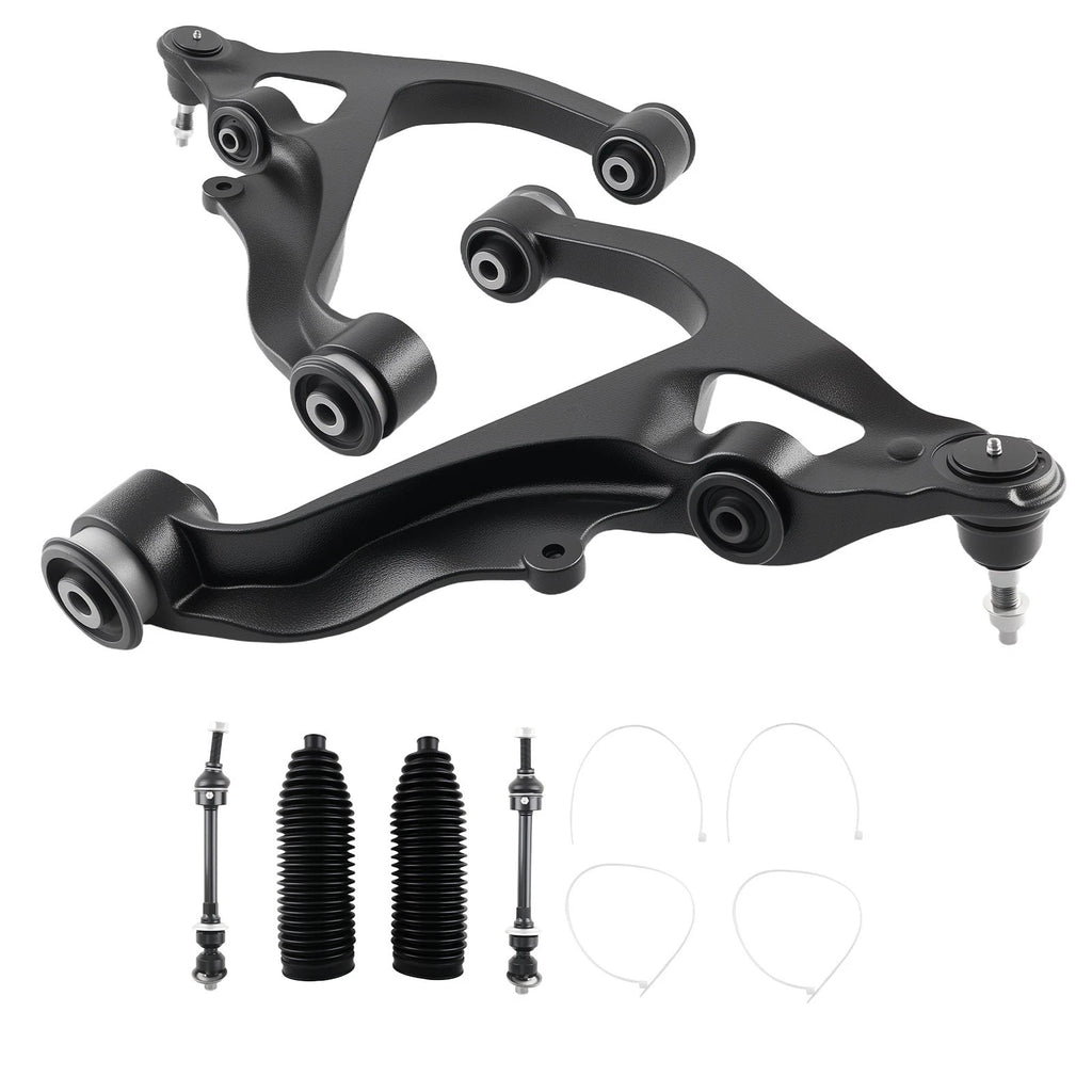 Front Lower Control Arms & Sway Bar Link for Dodge Ram 1500 (2006–2018)