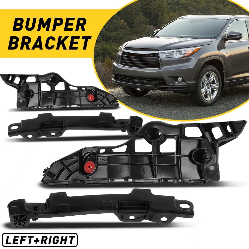 Set of 4 Bumper Holder Mount Brackets for Highlander (2014–2019)