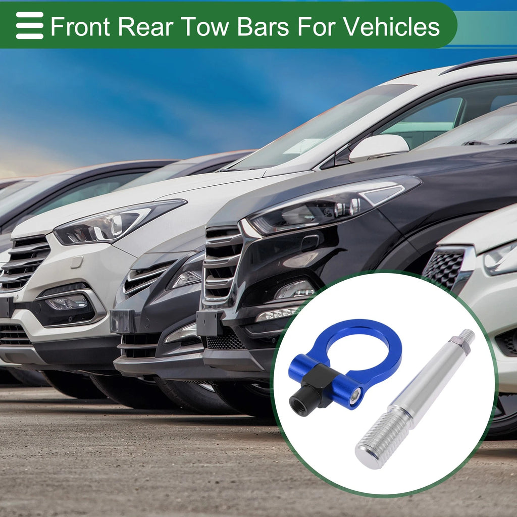 Tow Hook for Mitsubishi Lancer EX (2007–2012) 23.6mm Aluminum Alloy Blue
