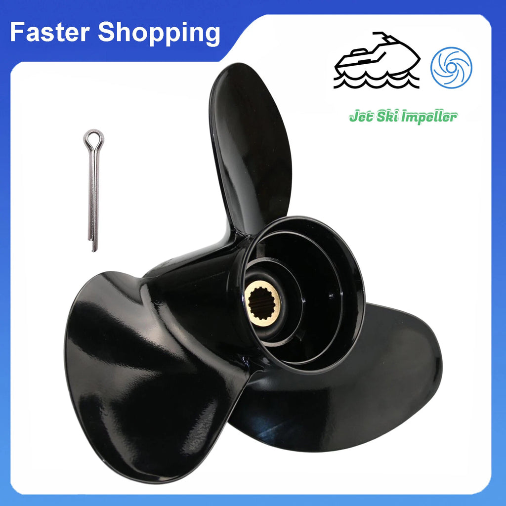 14 x 23 Aluminum Outboard Propeller for Suzuki DF 50-140HP (58100-90J31-019)