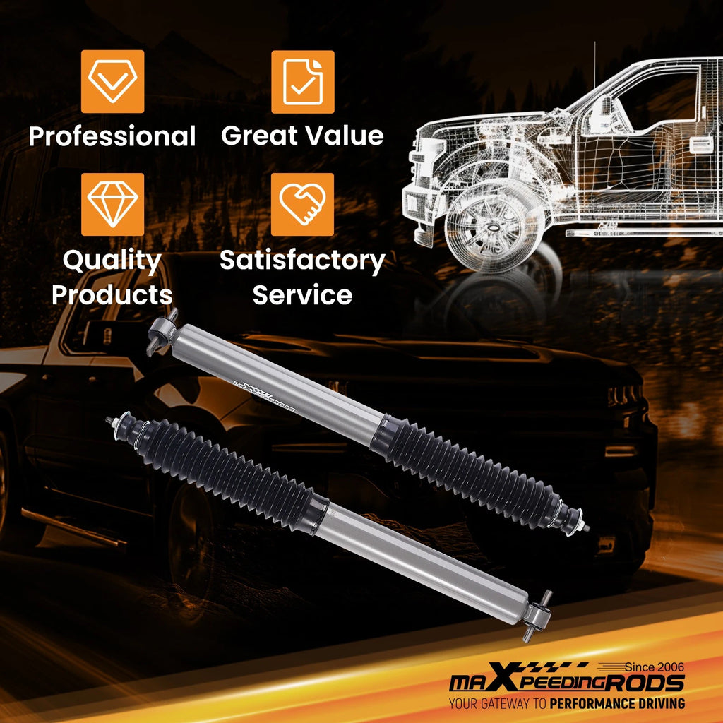 Twin-tube Front Lift Shocks for GMC/Chevy 1500 2WD (1999–2007)
