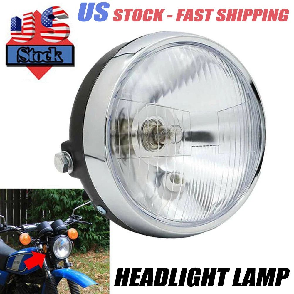 Headlight Lamp for Yamaha DT80 DT100 DT125 DT175 DT250 DT400 GT80 XT125 XT200 (US)