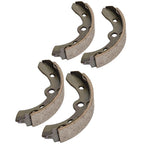 Set of 4 Rear Brake Shoes for Club Car Golf Carts (1981–1993)