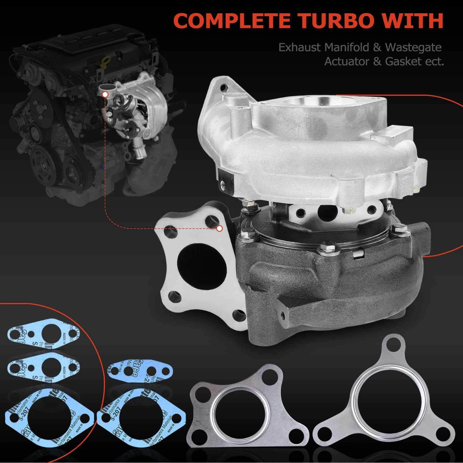 Turbocharger for Nissan NP300 Frontier (2005–2023)