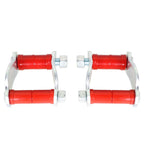 2PC Rear Leaf Spring Polyurethane Shackle Kit for Chevy Belair 150 210 (1956–1957)