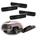 Set of 4 Smoked Front & Rear Side Marker Lamp Covers for Chevrolet GMC Truck