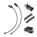 Front Brake Pad Sensor for Audi A4 A5 A6 A8 (2 Pcs) Plastic Rubber